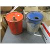 Image 2 : 2 Esso 5 gallon oil cans