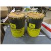 Image 1 : 2 John Deere 5 gallon oil cans