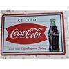 Image 1 : Coca-cola tin sign