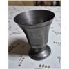 Image 1 : Pewter vase