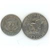 Image 1 : USA half dollar and full dollar