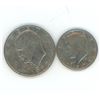Image 1 : USA half dollar and full dollar