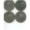 Image 2 : 4 canadian nickel dollar coins