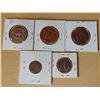 Image 1 : Lot of 5 various canadian coins