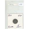 Image 1 : 1910 92.5 Silver 5 Cents.