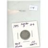 Image 1 : 1893 Queen Victoria 10 Cents.