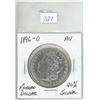 Image 1 : 1896-0 Better Date Morgan Silver Dollar.