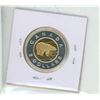 Image 2 : 2003  92.5% Silver 2 Dollars from Proof Set - Gold Plate Inner Core.