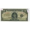 Image 1 : 1923 dominion of canada 2 dollar bill- F-15