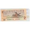 Image 2 : 1986 canada 2 dollar bill- UNC