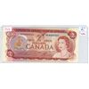 1974 canada 2 dollar bill-VF