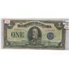 1923 dominion of canada 1 dollar bills blue seal