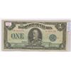 1923 dominion of canada 1 dollar bills green seal