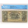 1898 dominion of canada 1 dollar bill VG-8