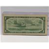 Image 2 : 1954 bank of canada 1 dollar bill - devil face