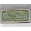 Image 2 : 1954 canadian 1 dollar bill