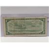 Image 2 : 1954 canadian 1 dollar bill