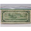 Image 2 : 1954 bank of canada replacement 1 dollar bill