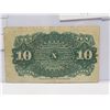 Image 2 : 1863 united states 10 cents bill-functional currency