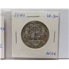 Image 2 : 1940 canadian silver half dollar