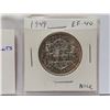 Image 2 : 1949 canadian silver half dollar