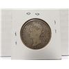 Image 2 : 1872 H-victoria canadian silver half dollar