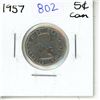 Image 1 : 1957 Canadian Five Cent