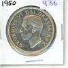 Image 1 : 1950 Canadian Silver Dollar