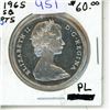 Image 1 : 1965 Canadian Silver Dollar