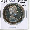 Image 1 : 1967 Canadian Silver Dollar