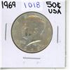 Image 1 : 1969 USA Kennedy Half