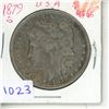 Image 1 : 1879S USA Morgan Dollar