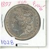 Image 1 : 1897 USA Morgan Dollar