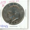 Image 1 : 1978D USA Eisenhower Dollar