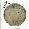 Image 1 : 1922 $1 USA silver coin