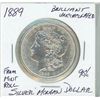 Image 1 : 1889 90% silver morgan dollar