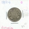 Image 1 : 1894 victoria canadian quarter
