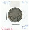 Image 1 : 1900 Victoria silver quarter