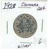 Image 1 : 1928 canadian silver quarter