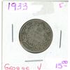 Image 1 : 1933 George V silver quarter