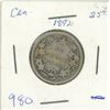 Image 1 : 1892 canadian silver quarter