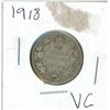 Image 1 : 1918 canadian silver quarter