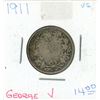 Image 1 : 1911 George V silver quarter