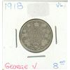 Image 1 : 1918 George V silver quarter