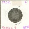 Image 1 : 1932 George V silver quarter