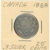 Image 1 : 1888 .9 silver quarter