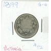 Image 1 : 1899 Victoria silver quarter