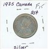 Image 1 : 1935 canadian silver quarter