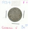 Image 1 : 1934 George V silver quarter