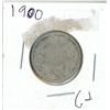 Image 1 : 1900 silver canadian quarter